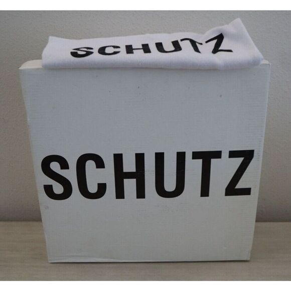 Schutz Women's Sz 11B Light Nude Bryce Leather Strappy Stilettos Pumps - Picture 2 of 12